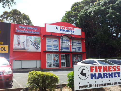 Fitness Market Mt Gravat front of store