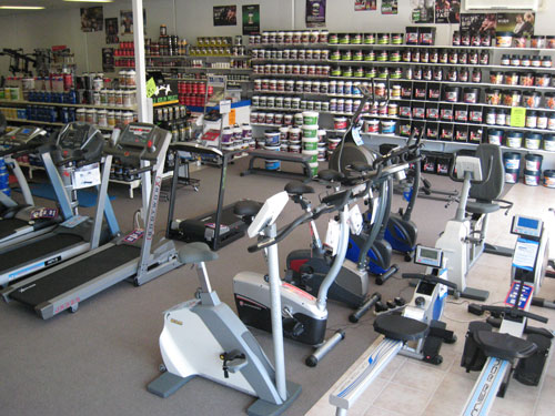 Fitness Market Indooroopilly inside store showroom