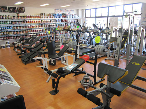 Fitness Market Sunshine Coast inside store showroom