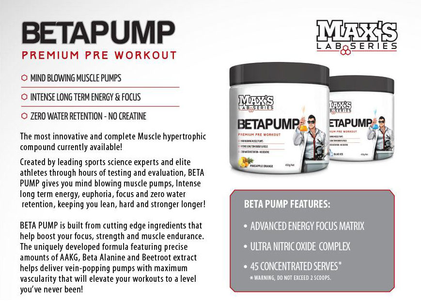 Maxs Beta Pump