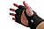 Excalibur Leather Open-Palm MMA Gloves - Hand Outstretched