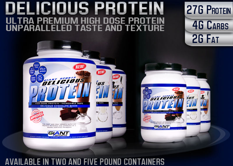 Giant Sports Delicious Protein - Promo