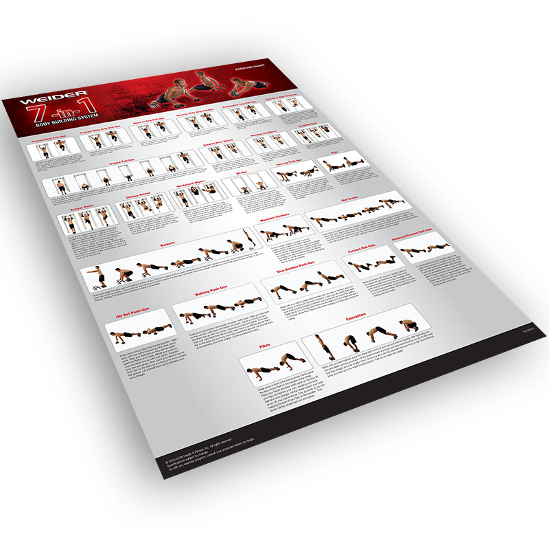 weider 7 in 1 trainer system buy from fitness market australia weider exercise chart