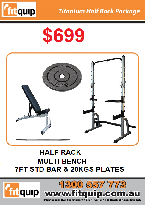 Titanium Half Rack Package